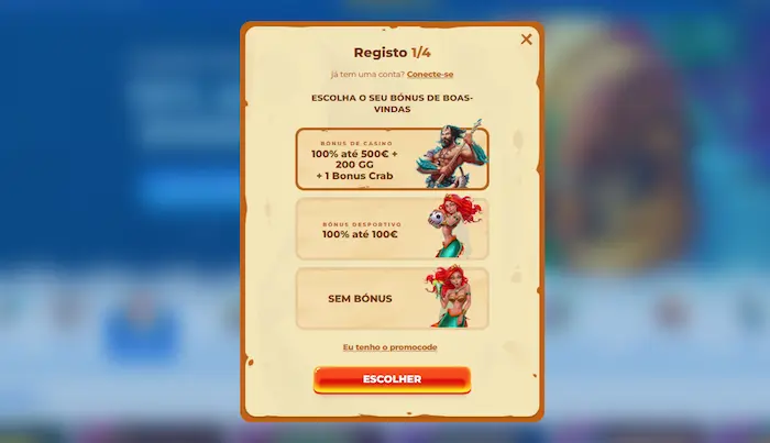 Posido Casino Portugal reg